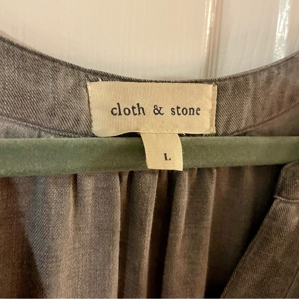 Cloth & Stone Shirt Dress size L - Picture 6 of 9